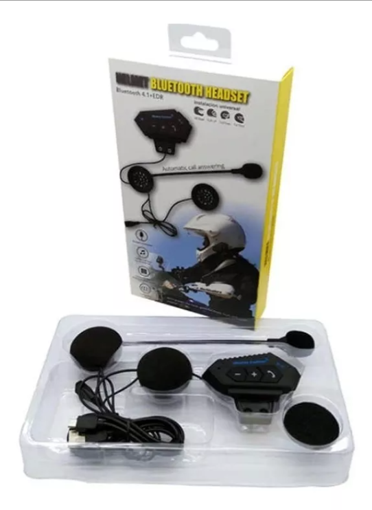 AUDÍFONOS INALAMBRICOS PARA CASCO DE MOTO