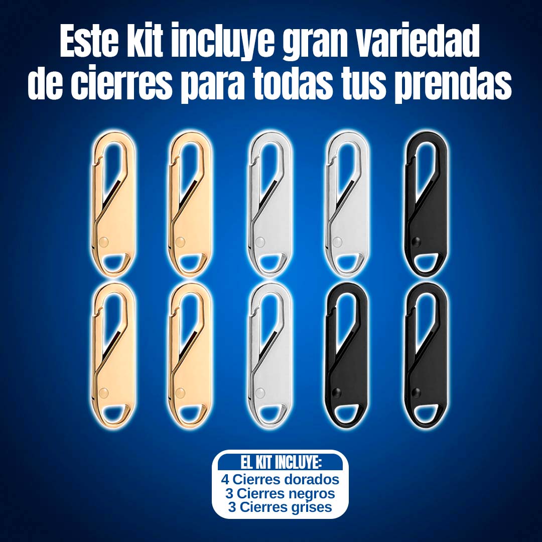 🎁PROMO 10 UNIDADES🎁KIT DE REPARACION DE CIERRES