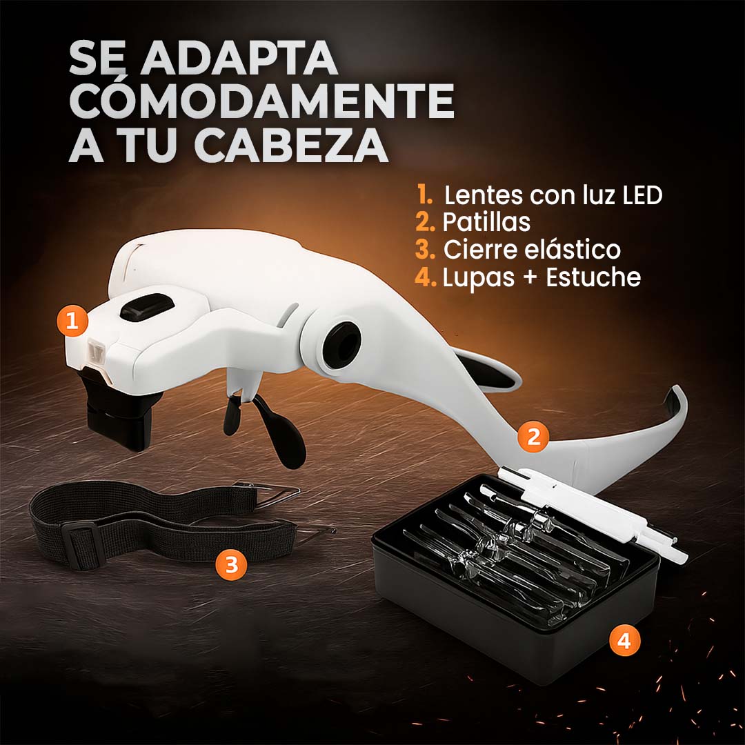 LENTES DE AUMENTO CON VARIOS LENTES 🎁PROMO ENVÍO GRATIS🎁