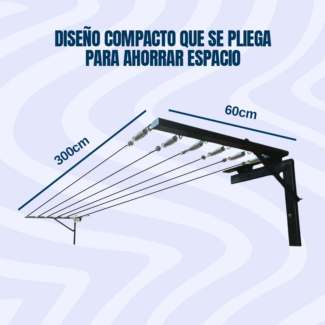 COLGADOR METÁLICO DE ROPA PARA PARED 🎁HOY ENVÍO GRATIS🎁