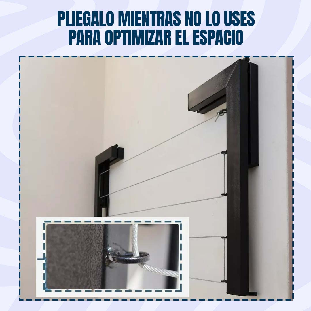 COLGADOR METÁLICO DE ROPA PARA PARED 🎁HOY ENVÍO GRATIS🎁