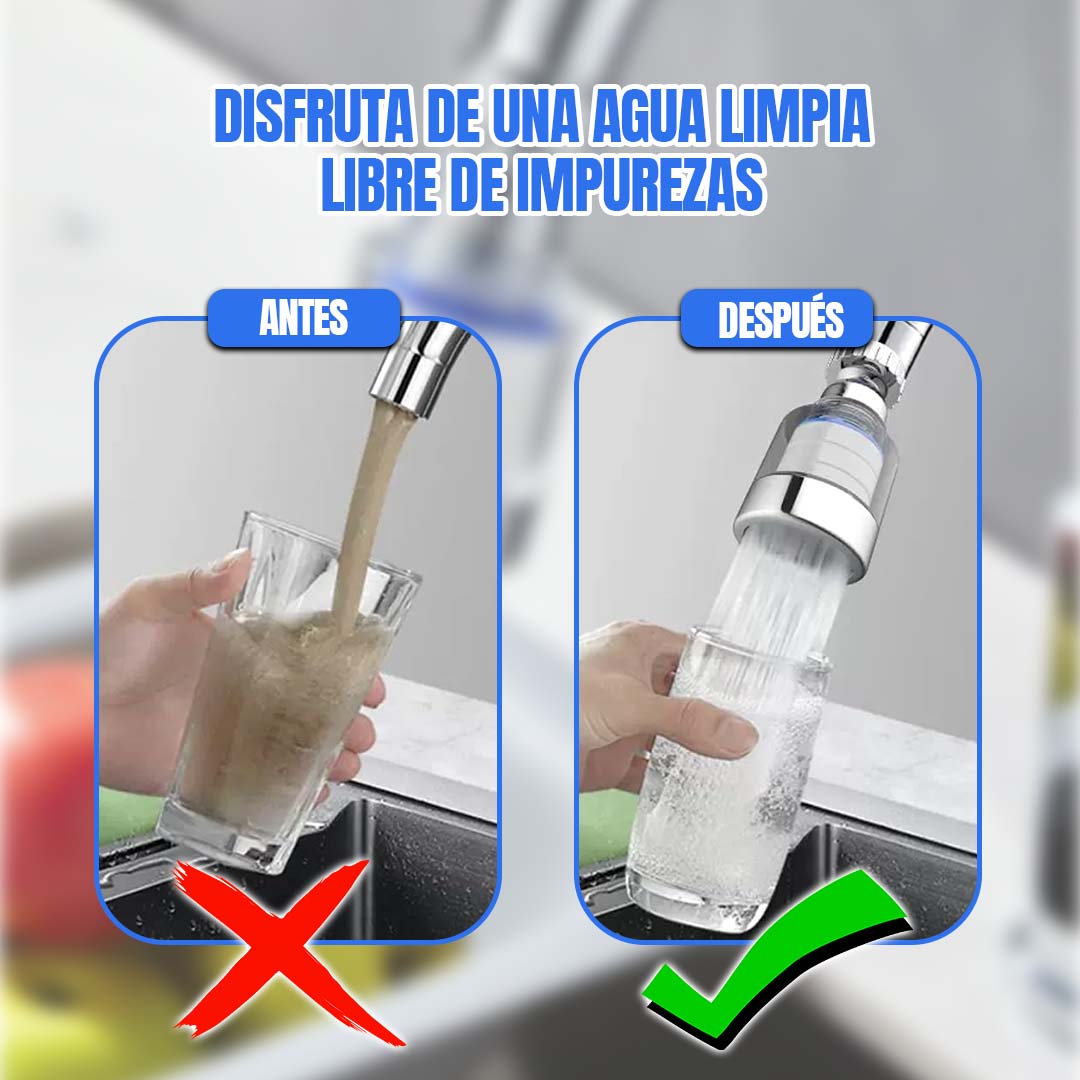 FILTRO PARA GRIFO 🎁GRATIS 4 REPUESTO🎁