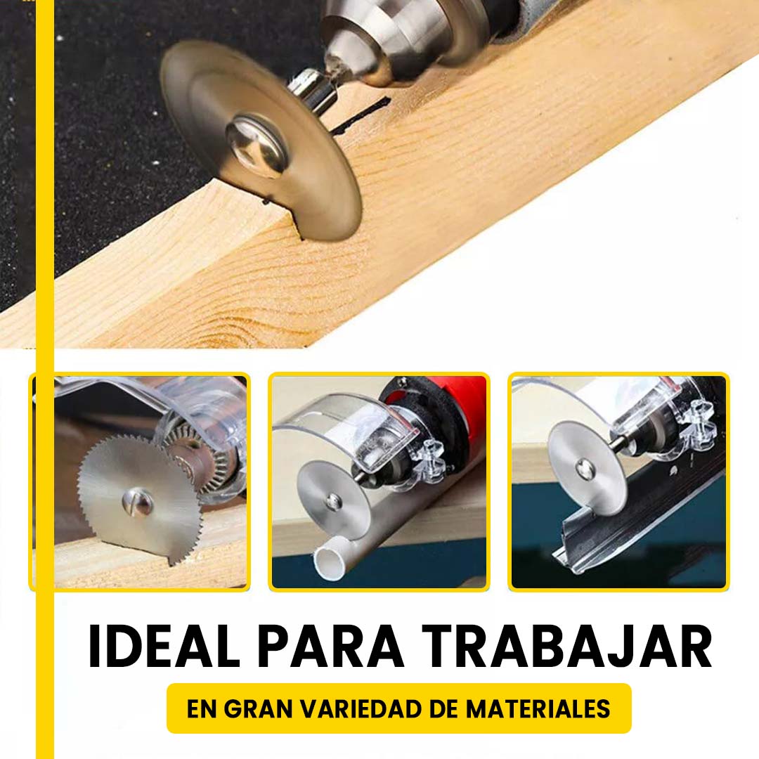 SET DE CUCHILLAS PARA TALADRO đPACK 6 PIEZASđ