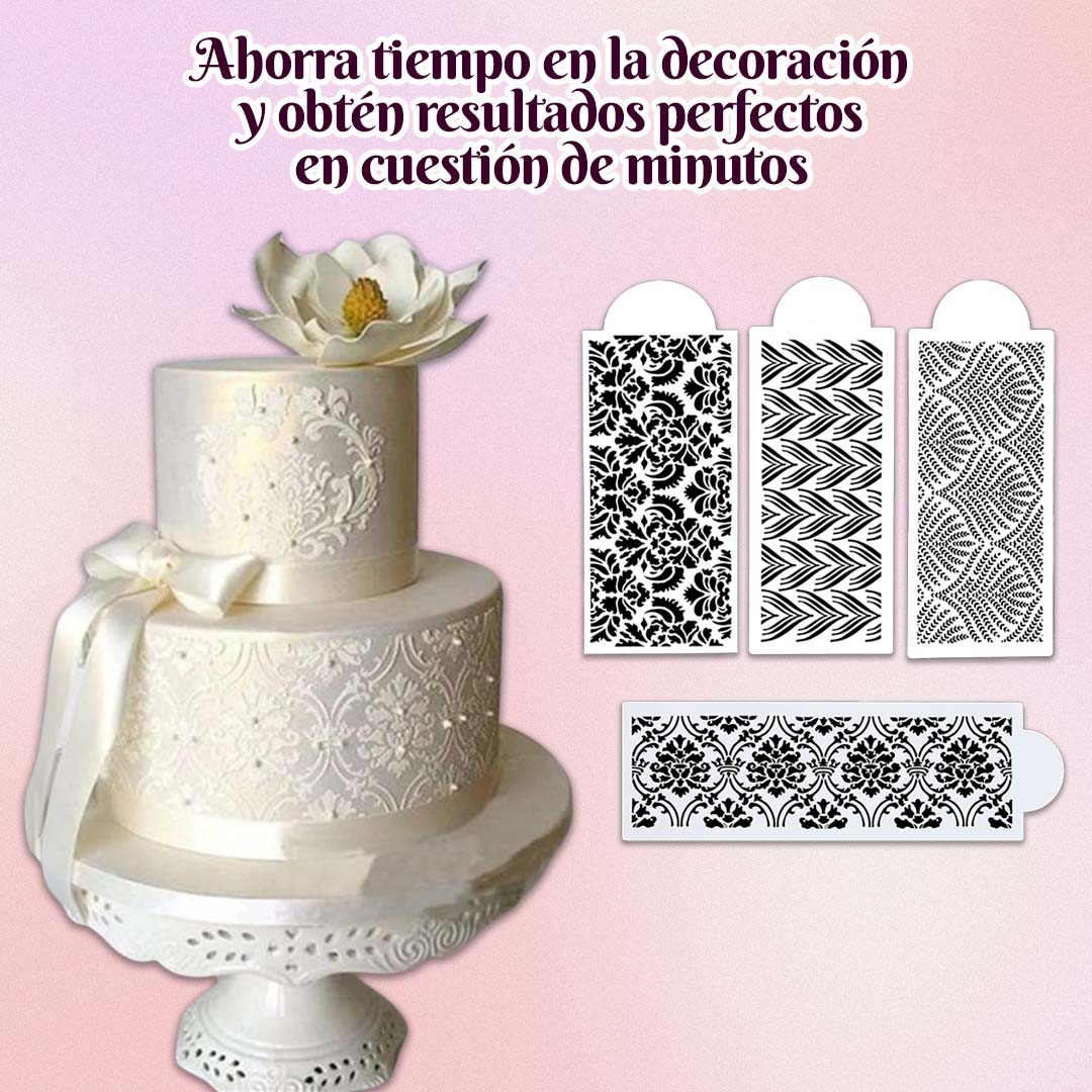 SET LAMINAS PARA DECORACIÓN DE REPOSTERIA 🎁HOY PROMO 4 UNIDADES + ENVÍO GRATIS🎁