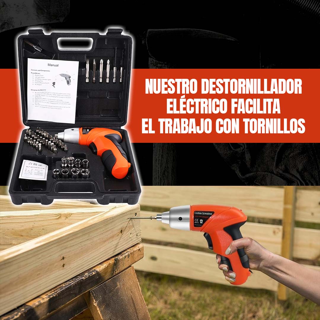 DESTORNILLADOR SET 45 PIEZAS ??PROMO LANZAMIENTO??