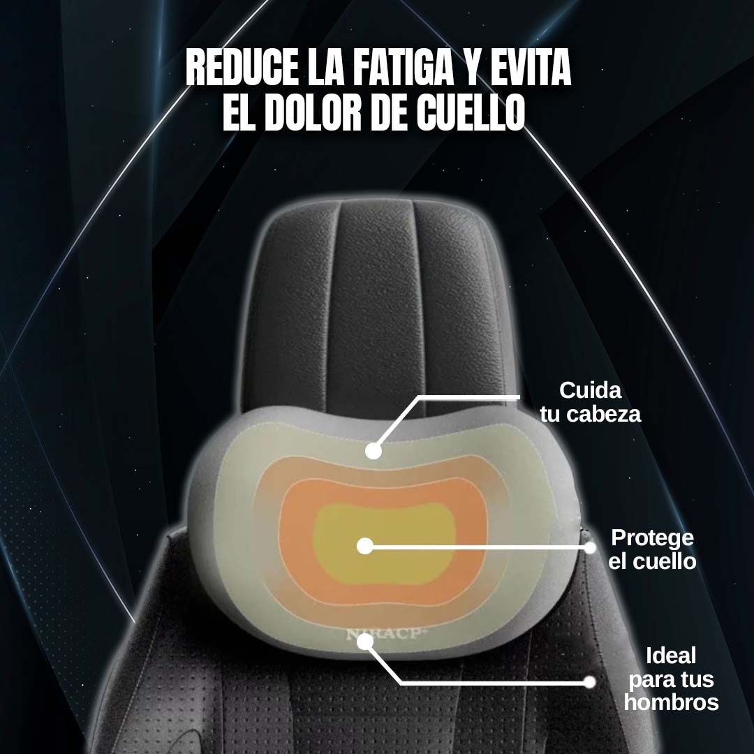 COJIN DE AUTO CUELLO + LUMBAR 🎁PROMO ENVÍO GRATIS🎁