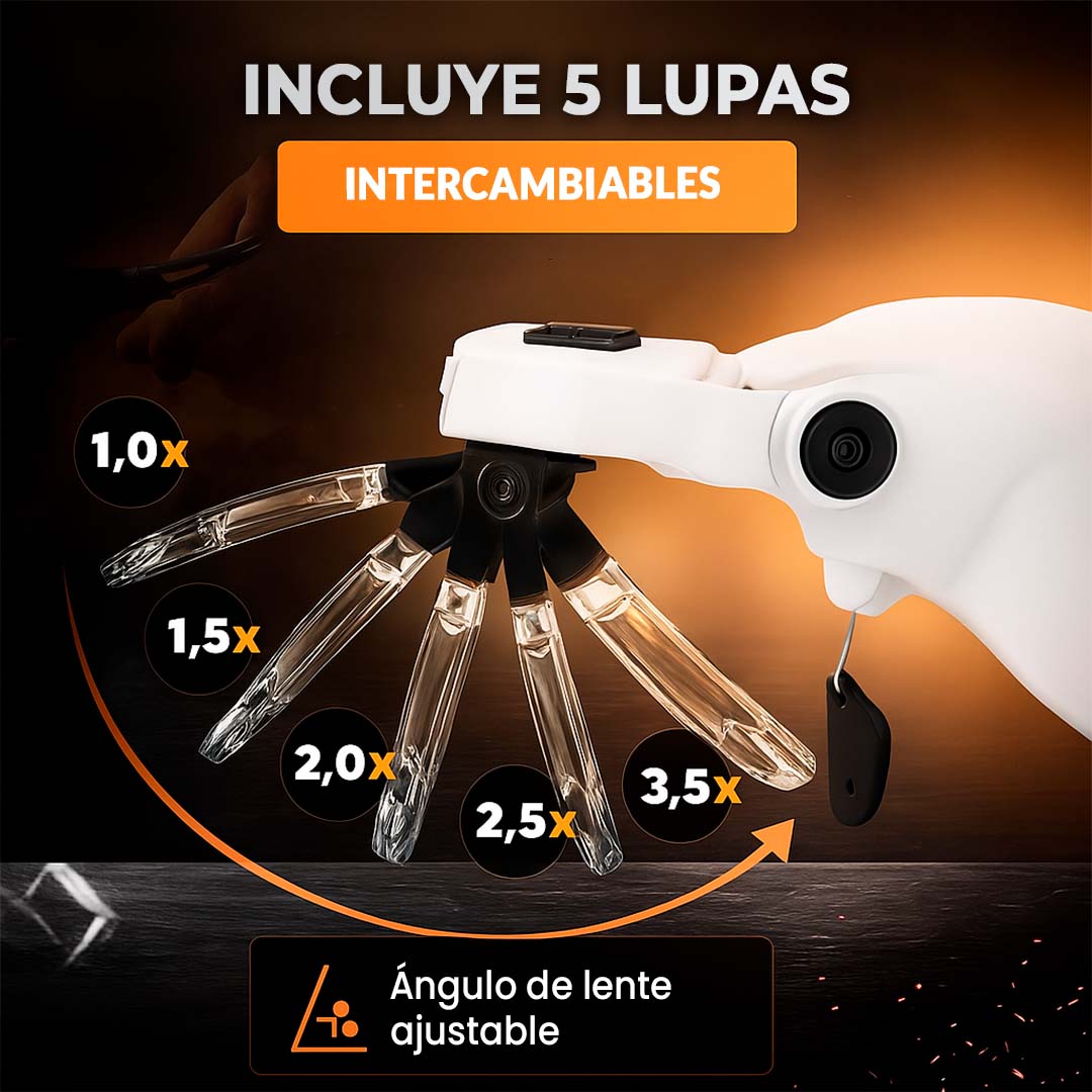 LENTES DE AUMENTO CON VARIOS LENTES 🎁PROMO ENVÍO GRATIS🎁