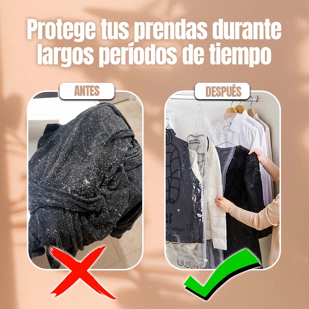 BOLSAS COLGANTES AL VACIO PARA ROPA 🎁PROMO 3 FUNDAS XL🎁
