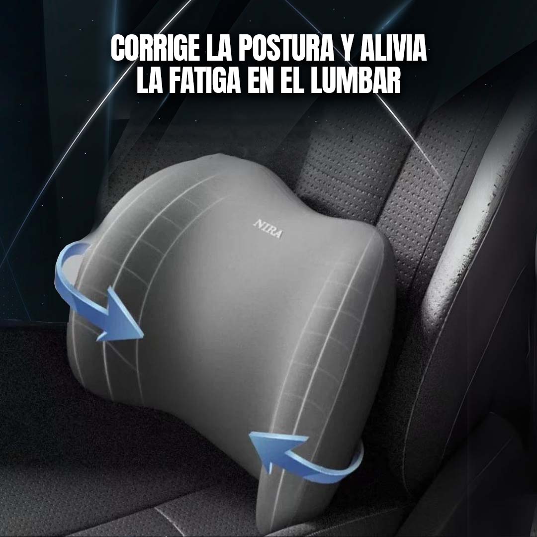 COJIN DE AUTO CUELLO + LUMBAR 🎁PROMO ENVÍO GRATIS🎁