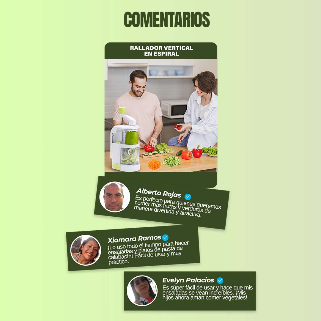 RALLADOR VERTICAL DE VERDURAS Y FRUTAS ??ENVÍO GRATIS??