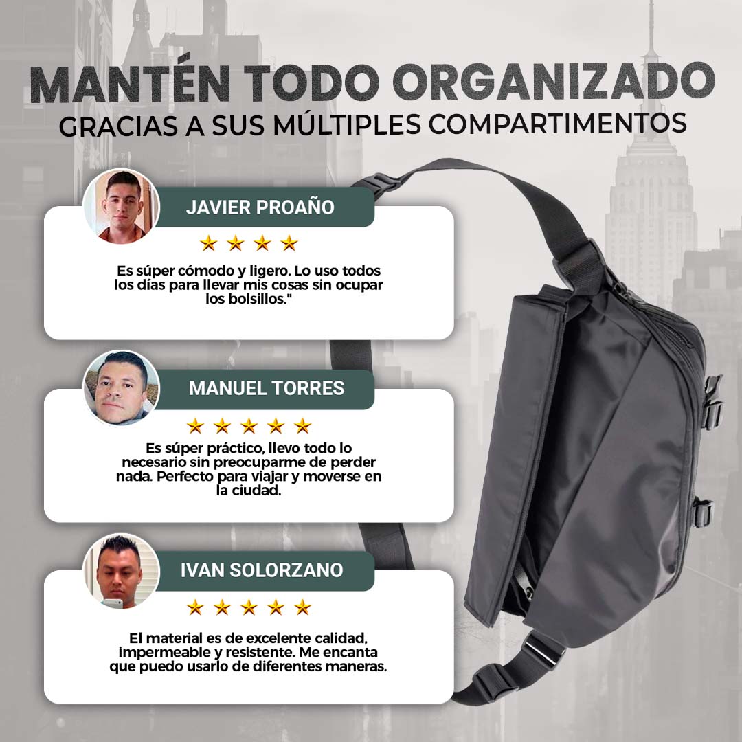 RIÑONERA DE HOMBRE TIPO CANGURO 🎁ENVÍO GRATIS🎁