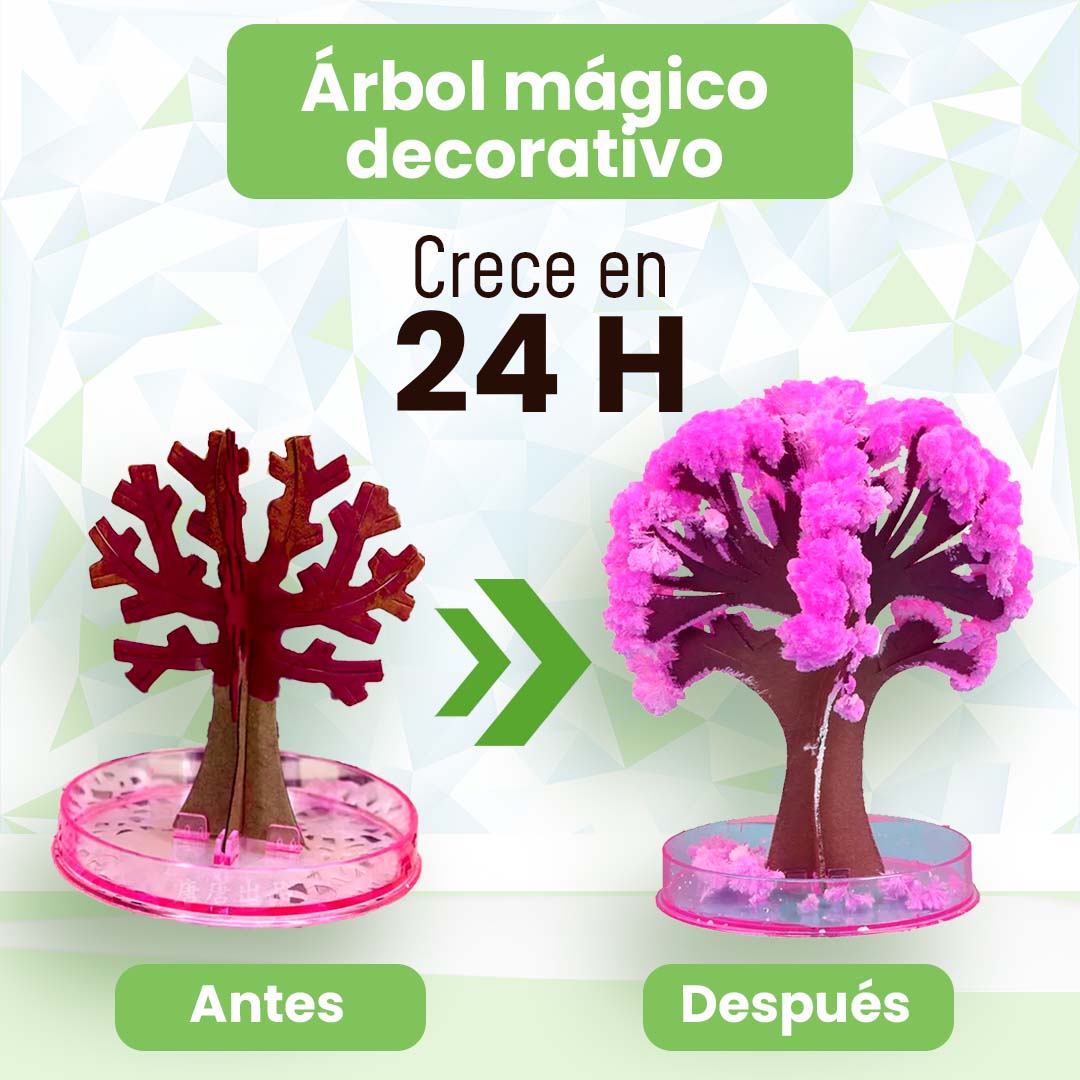ÁRBOL MÁGICO DE CRECIMIENTO
