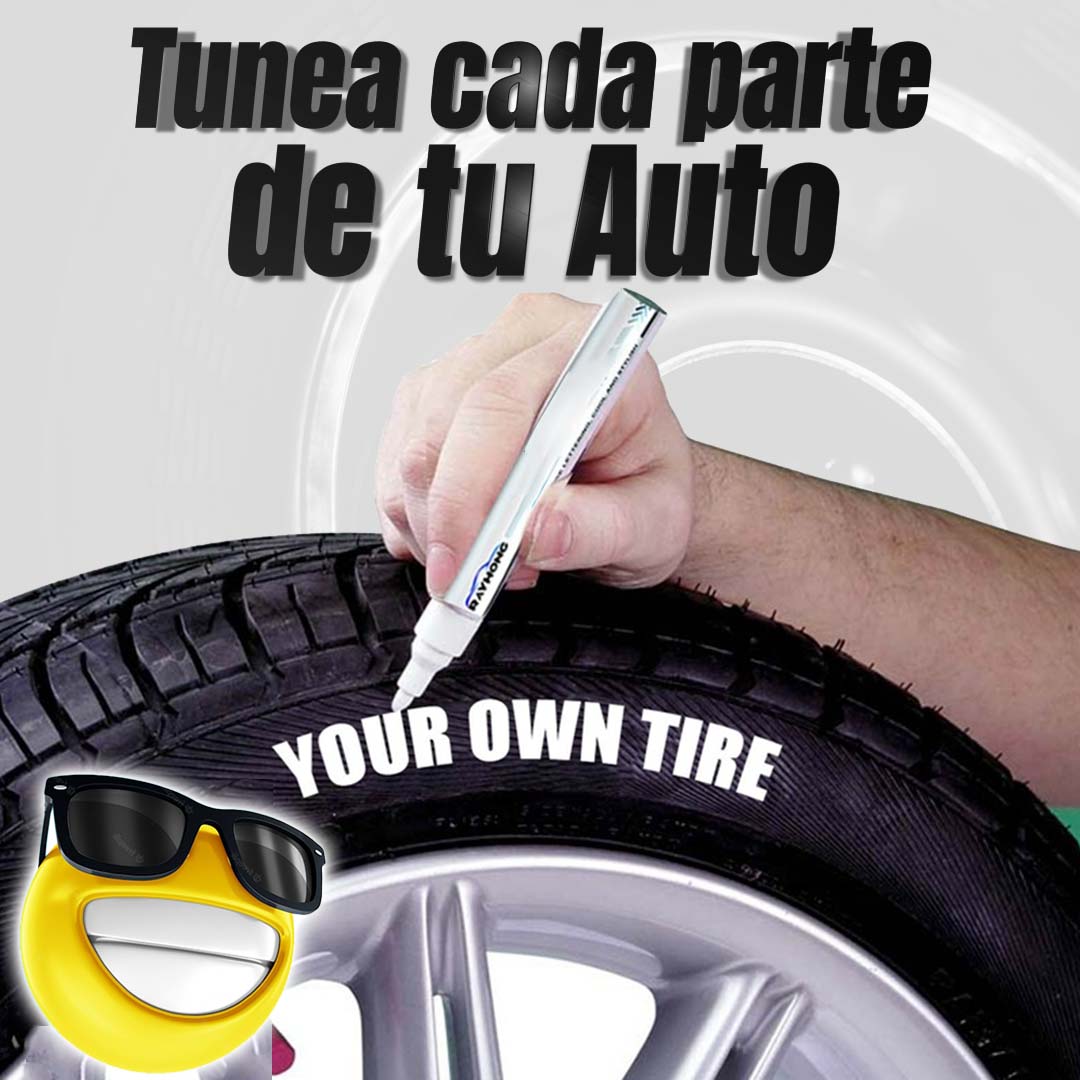 MARCADOR PARA LLANTAS-BLANCO