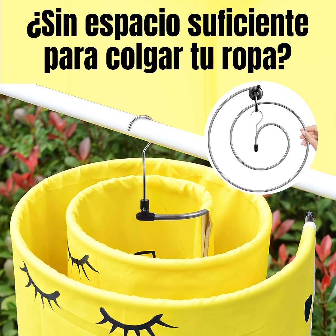 COLGADOR CIRCULAR AHORRADOR DE ESPACIO