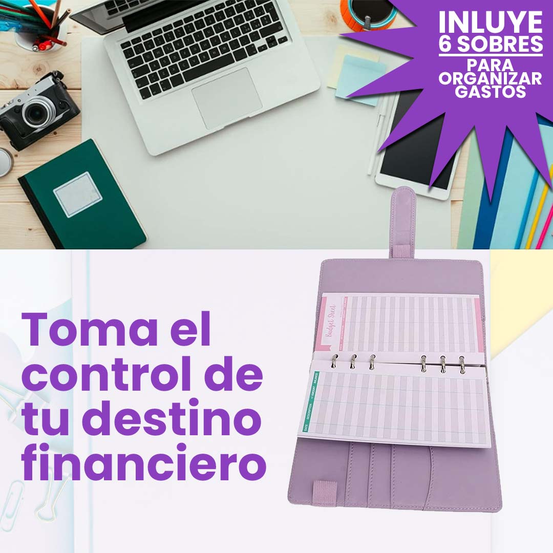 AGENDA PARA CONTROL DE GASTOS Y AHORRO 🎁PROMO 2025🎁
