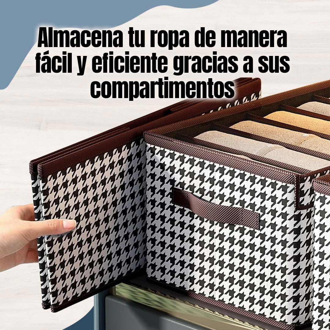 GABETA ORGANIZADORA DE ROPA CON DIVISIONES