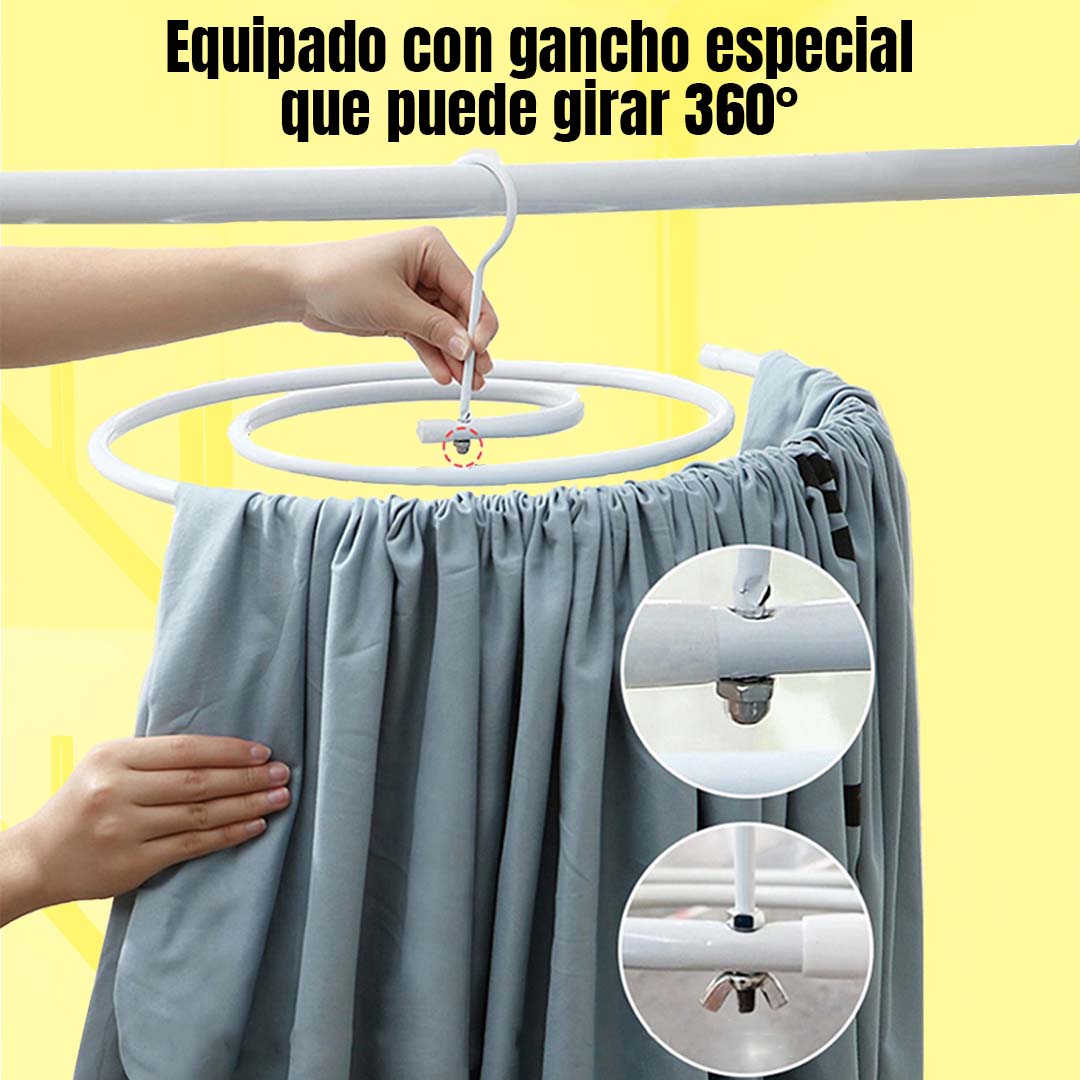 COLGADOR CIRCULAR AHORRADOR DE ESPACIO