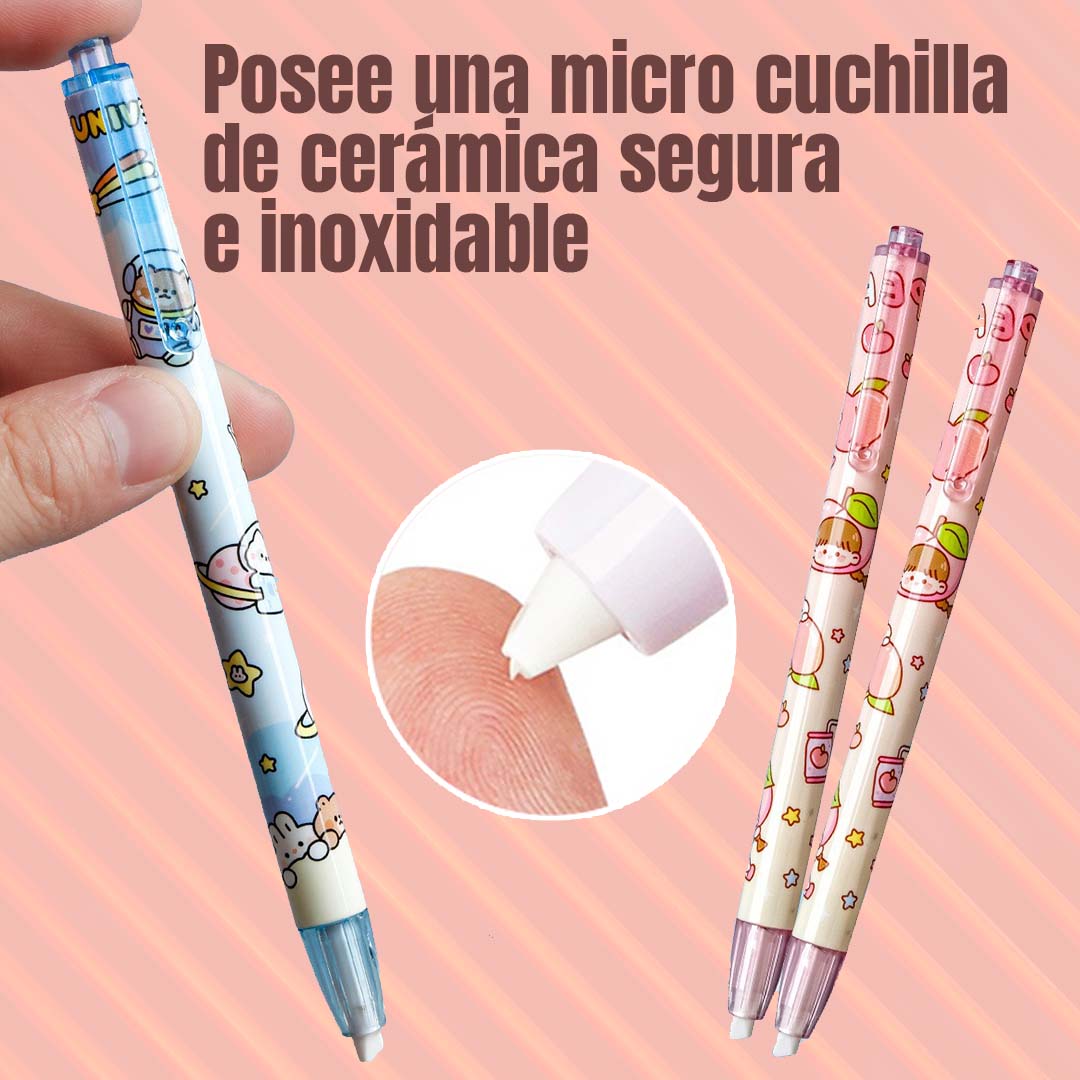 SET PLUMAS DE CORTE đPROMO 3 UNIDADES*