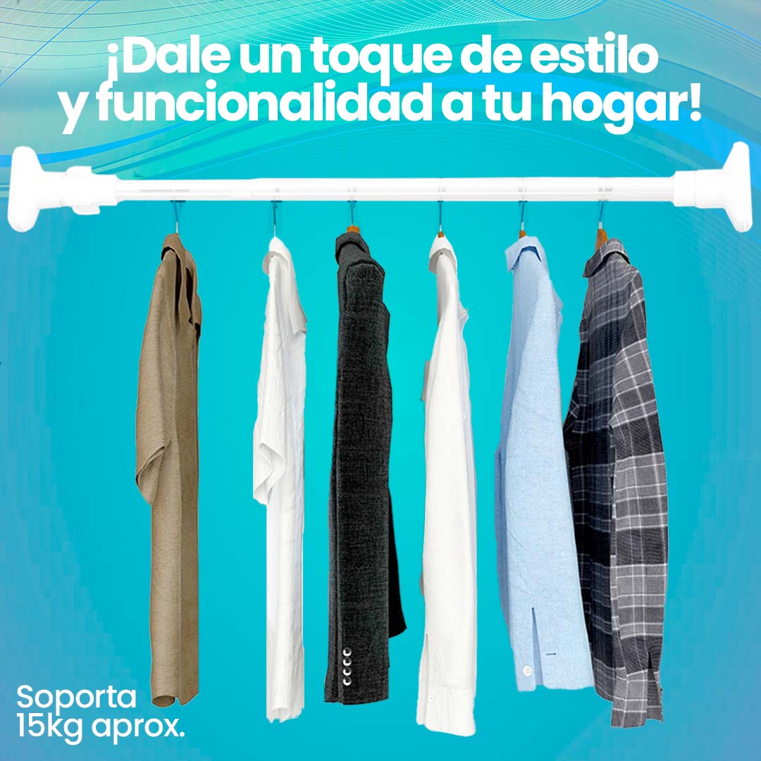 TUBO RETRACTIL ALTA RESISTENCIA (140-260cm) 🎁SUPER PROMO🎁