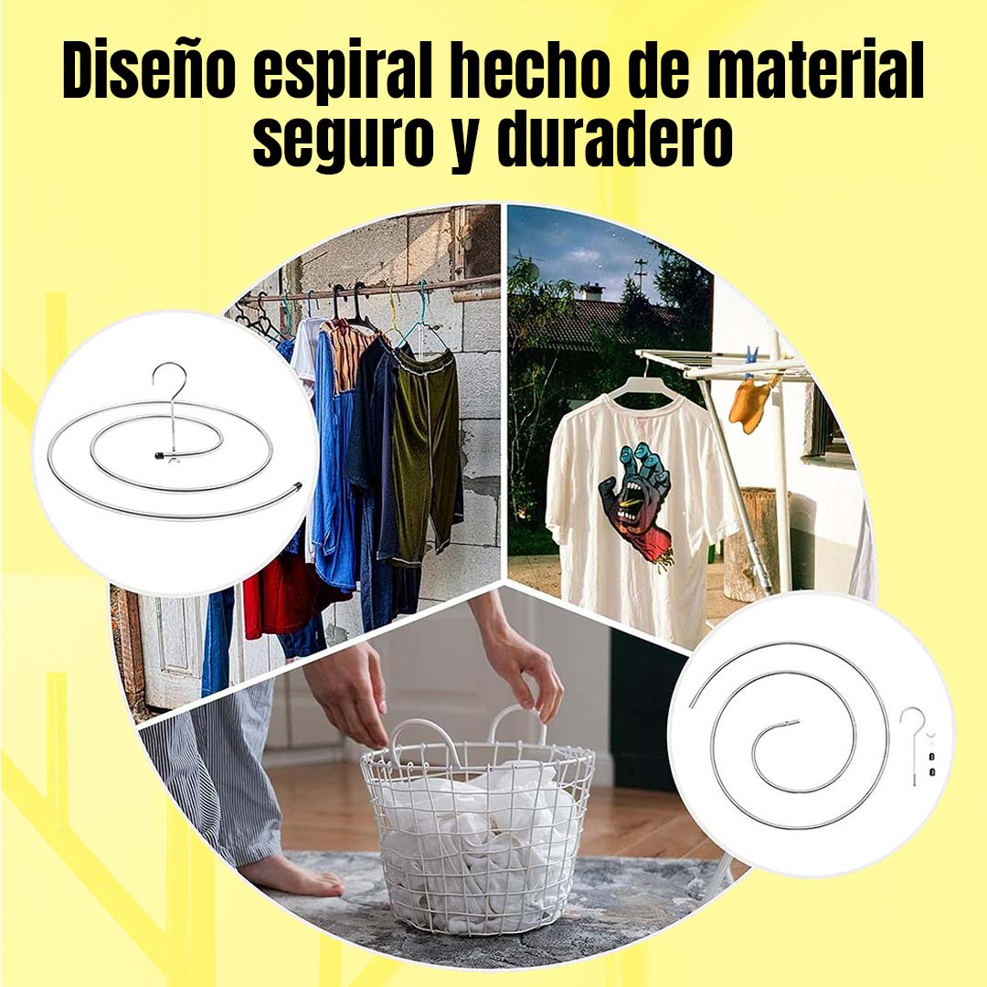 COLGADOR CIRCULAR AHORRADOR DE ESPACIO