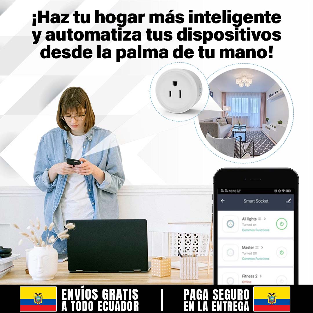 🎁PROMO LANZAMIENTO🎁 ENCHUFE INTELIGENTE