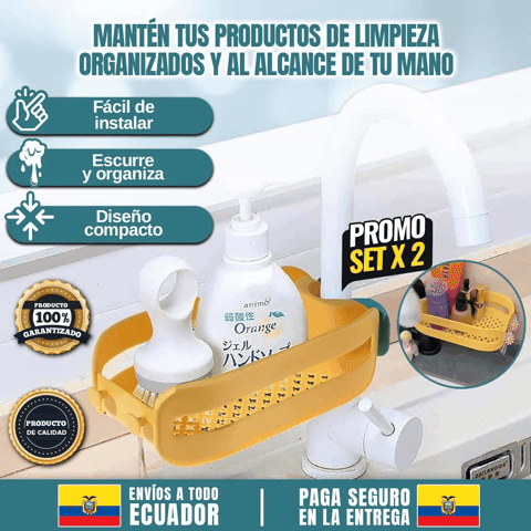 🎁PROMO 2 UNIDADES🎁ESCURRIDOR PARA GRIFO DE COCINA