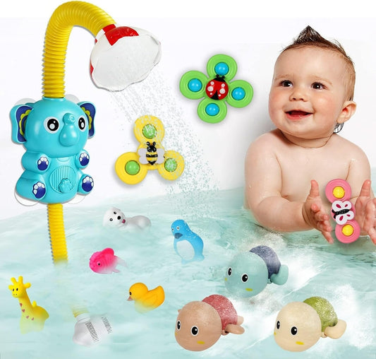 Ducha elefante para niño