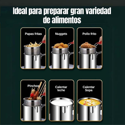 SET DE OLLA FREIDORA🎁HOY GRATIS PINZA🎁