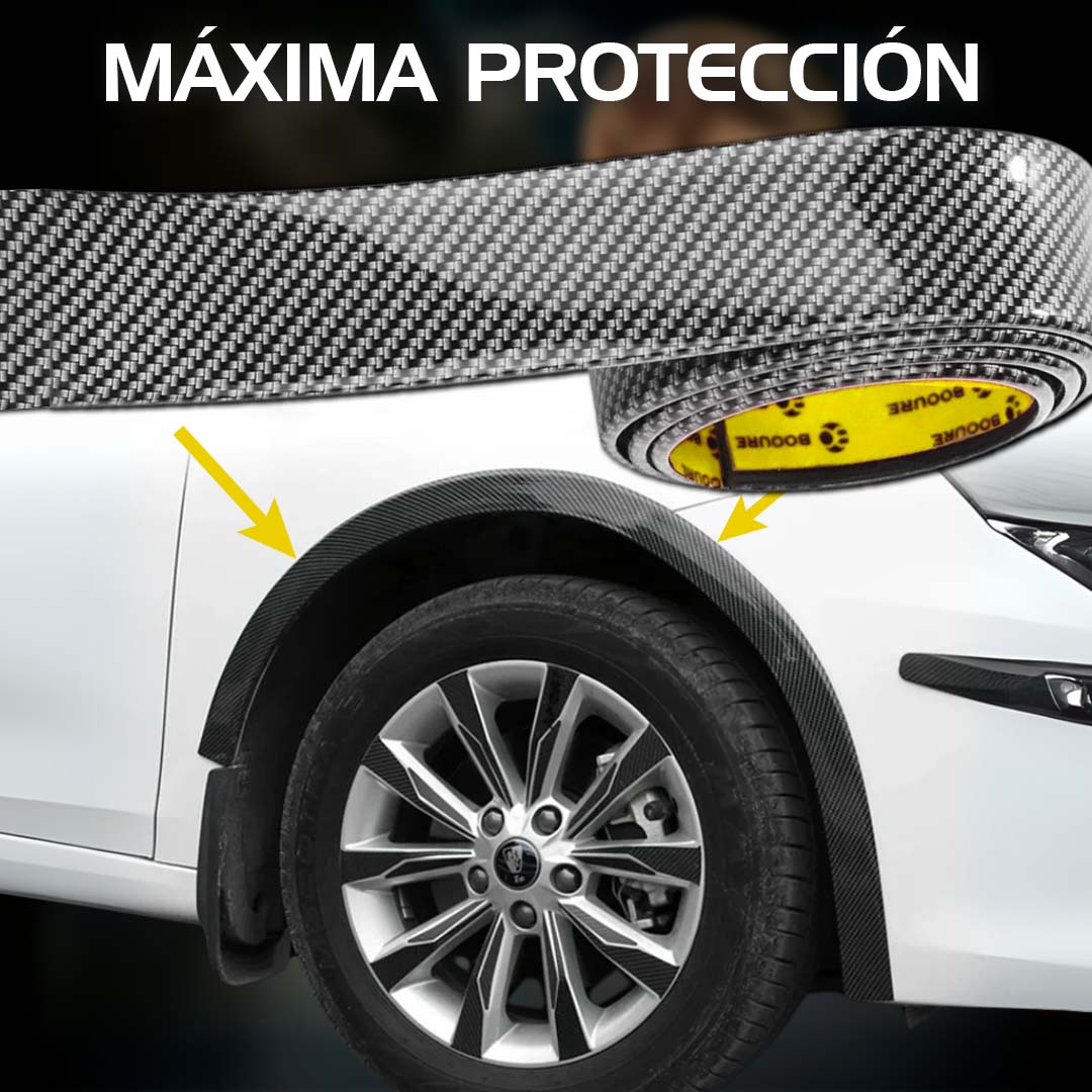 PROTECTOR TIPO FIBRA PARA ARCO DE LAS RUEDAS 🎁PROMO 4 RUEDAS🎁
