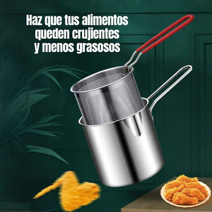 SET DE OLLA FREIDORA🎁HOY GRATIS PINZA🎁