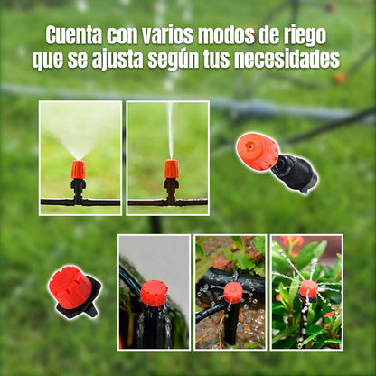KIT COMPLETO DE RIEGO SEMI AUTOMÁTICO 🎁ENVÍO GRATIS🎁