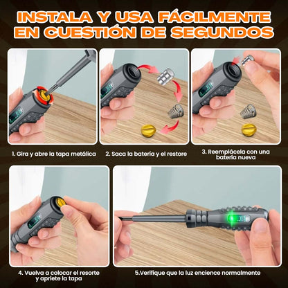 🎁MEGA COMBO (MALETIN TERMOENCOGIBLES + DESTORNILLADOR DETECTOR DE CORRIENTE)