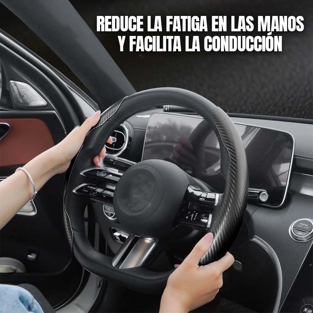 🎁HOY ENVÍO GRATIS🎁 PROTECTOR DE CARBONO PARA VOLANTE DE AUTO
