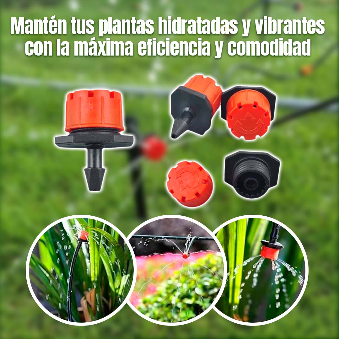 KIT COMPLETO DE RIEGO SEMI AUTOMÁTICO 🎁ENVÍO GRATIS🎁