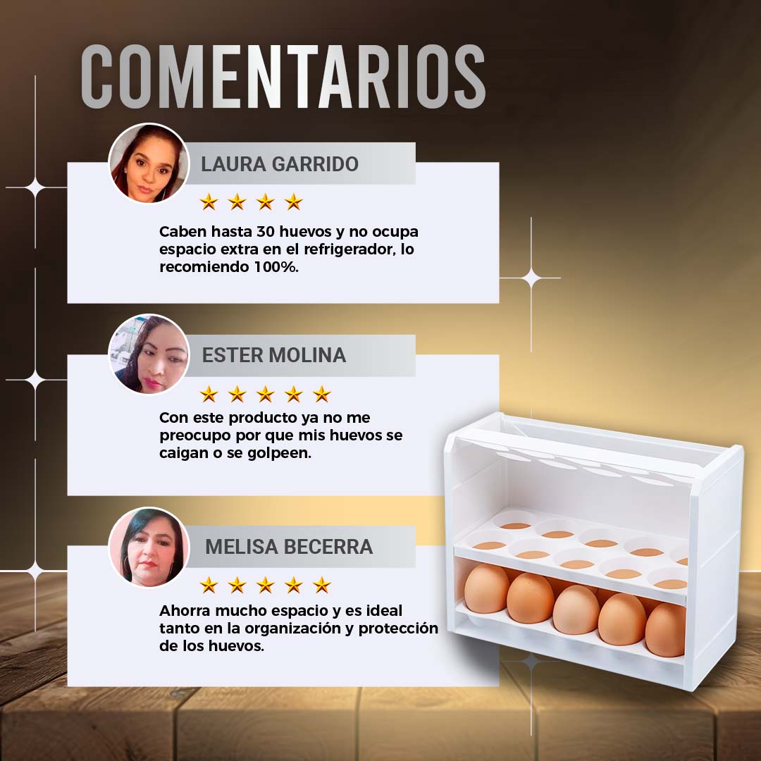 CAJA DE ALMACENAMIENTO DE HUEVOS