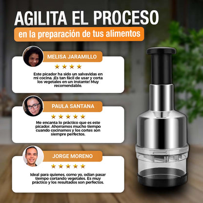 🎁HOY ENVÍO GRATIS🎁PICADOR MANUAL DE VEGETALES