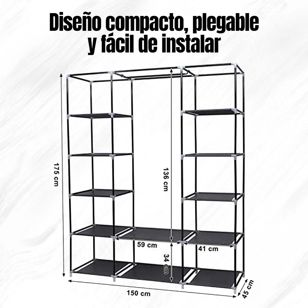 ROPERO ARMABLE TIPO ARMARIO ??PROMO LANZAMIENTO??
