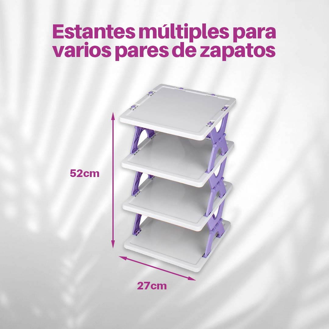 ZAPATERA PLEGABLE 4 NIVELES 🎁PROMO LANZAMIENTO🎁