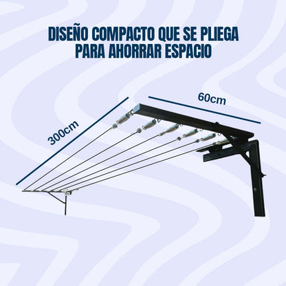 COLGADOR METÁLICO DE ROPA PARA PARED 🎁HOY ENVÍO GRATIS🎁