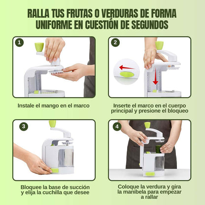 RALLADOR VERTICAL DE VERDURAS Y FRUTAS ??ENVÍO GRATIS??