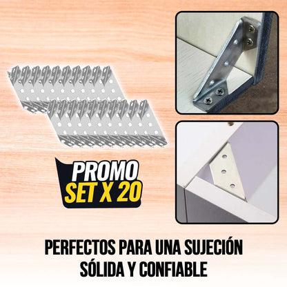 CONECTOR DE ESQUINA UNIVERSAL 🎁PROMO 20 UNIDADES🎁