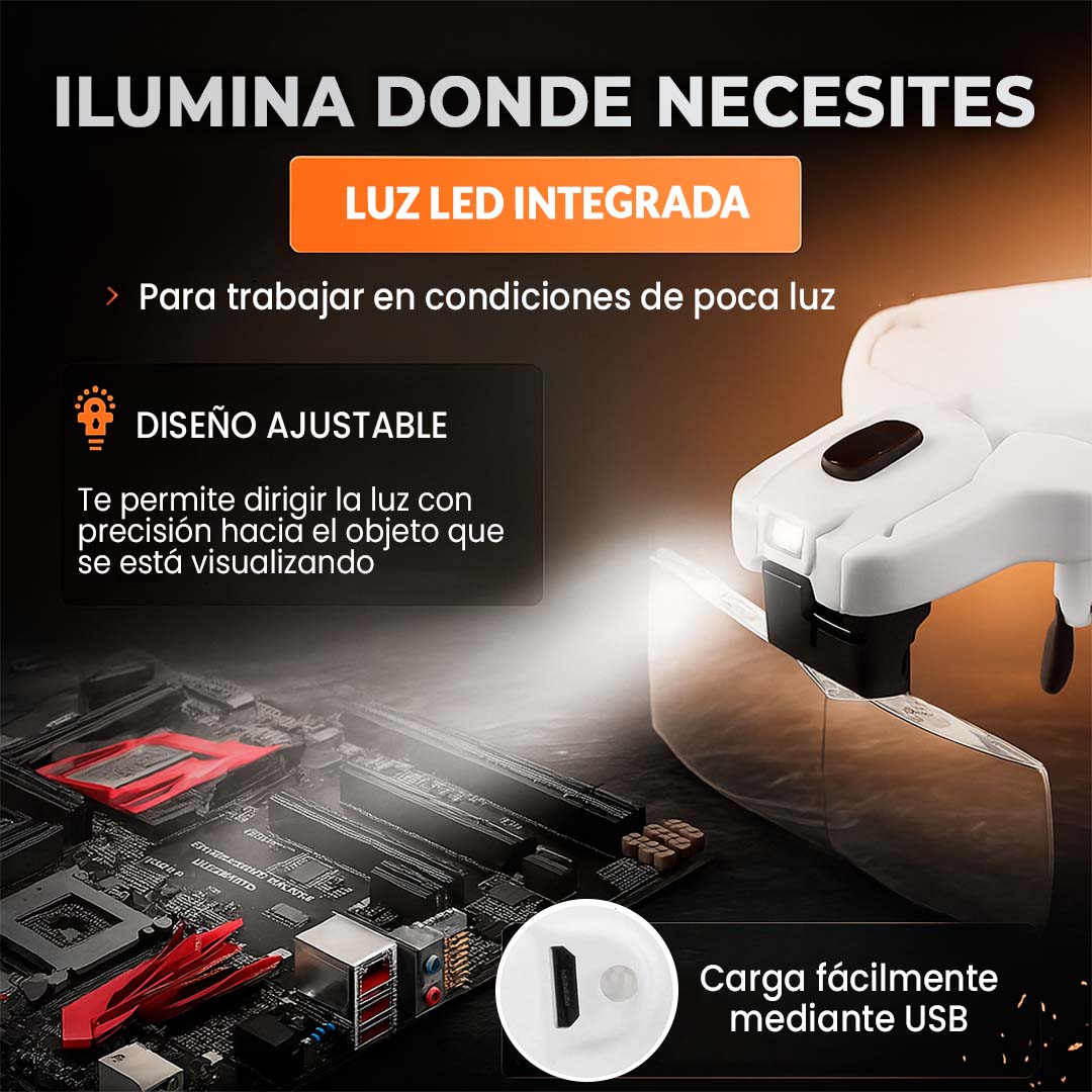 LENTES DE AUMENTO CON VARIOS LENTES 🎁PROMO ENVÍO GRATIS🎁