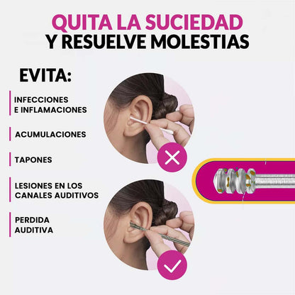 🎁PROMO 2X1🎁 KIT ESTUCHE LIMPIADOR DE OÍDOS