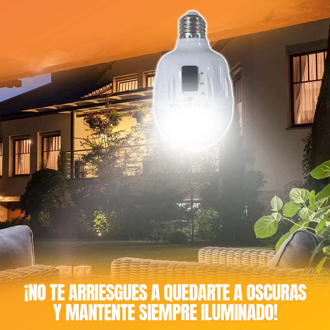 FOCO RECARGABLE CON BOQUILLA 12W 🎁PROMO 3 UNIDADES QUITO🎁
