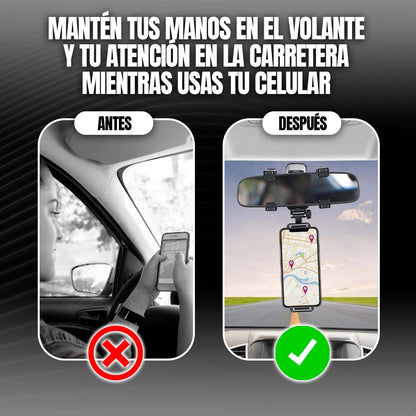 SOPORTE DE CELULAR PARA RETROVISOR 🎁SUPER PROMO🎁
