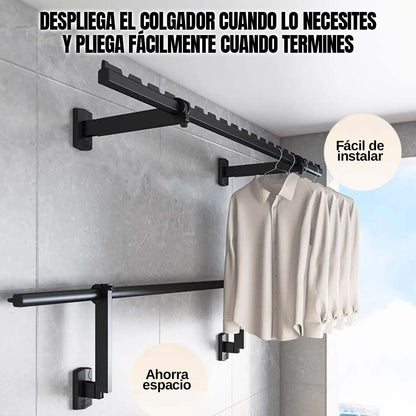 COLGADOR DE ROPA PLEGABLE ??HOY ENVÍO GRATIS??