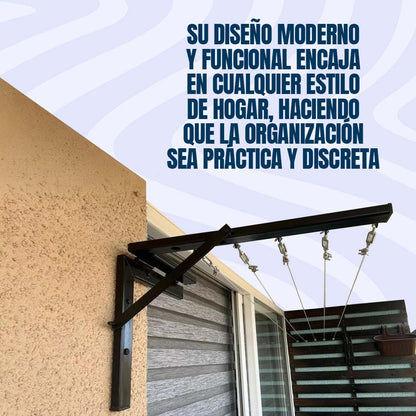 COLGADOR METÁLICO DE ROPA PARA PARED 🎁HOY ENVÍO GRATIS🎁