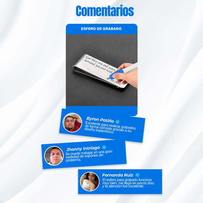 BOLÍGRAFO DE GRABADO MULTIUSO 🎁HOY ENVÍO GRATIS🎁