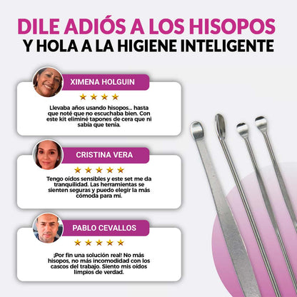 🎁PROMO 2X1🎁 KIT ESTUCHE LIMPIADOR DE OÍDOS