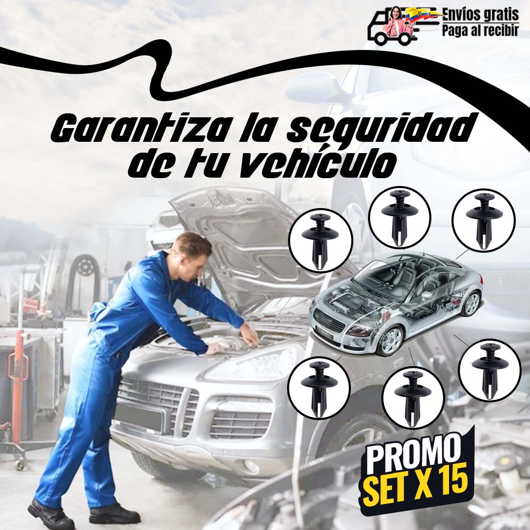 VINCHAS PARA REPARACION DE AUTO | PROMO 15 UNIDADES
